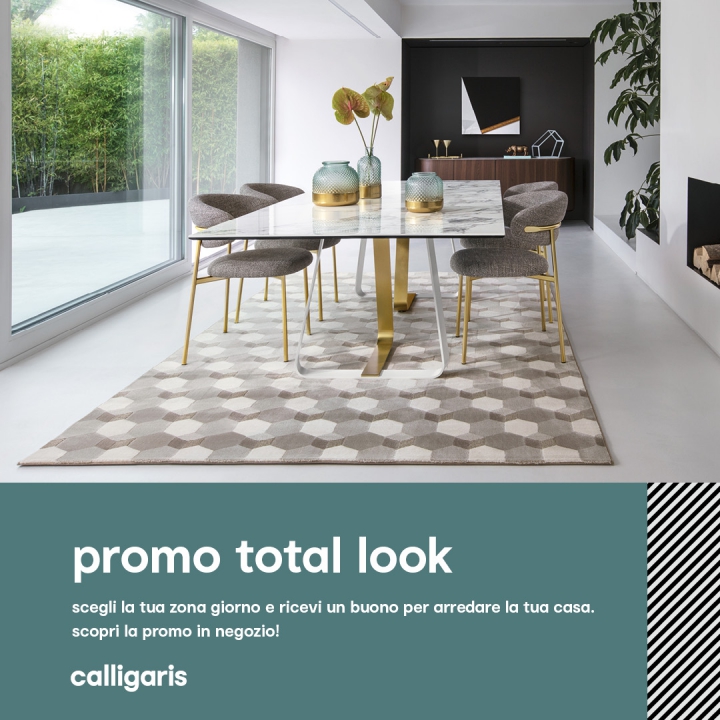 Calligaris: promo total look. 
